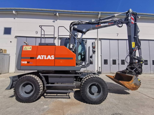 Hjulgrävare Atlas 140 W wheelexcavators