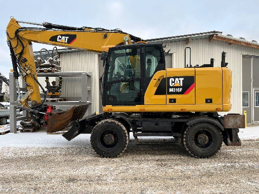 Hjulgrävare Caterpillar M316F